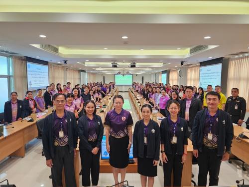 เข้าร่วมอบรมโครงการเพิ่มประสิทธิภาพการประเมินผลการปฏิบัติงานด้านบัญชีภาครัฐประจำปีงบประมาณ พ.ศ. 2567 สำหรับหน่วยเบิกจ่ายในจังหวัดน่าน